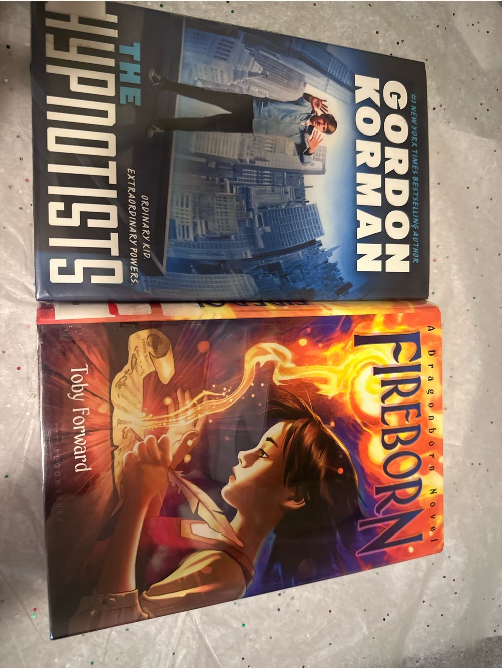 Fireborn Kids Hardcover Book - Orange & Blue Cover